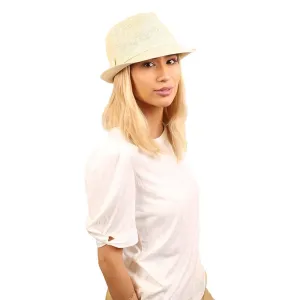16" HatFall Wig Platinum Blonde