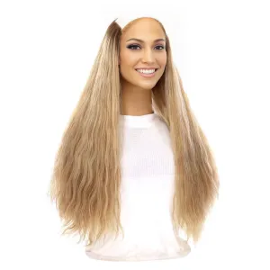 24" HatFall Wig Ash Blonde Wavy
