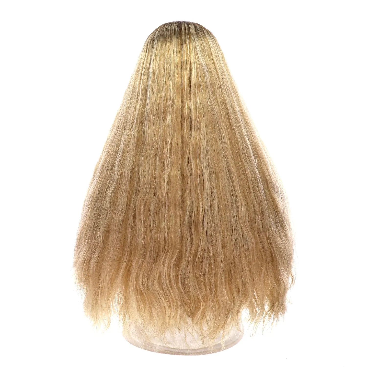 24" HatFall Wig Ash Blonde Wavy