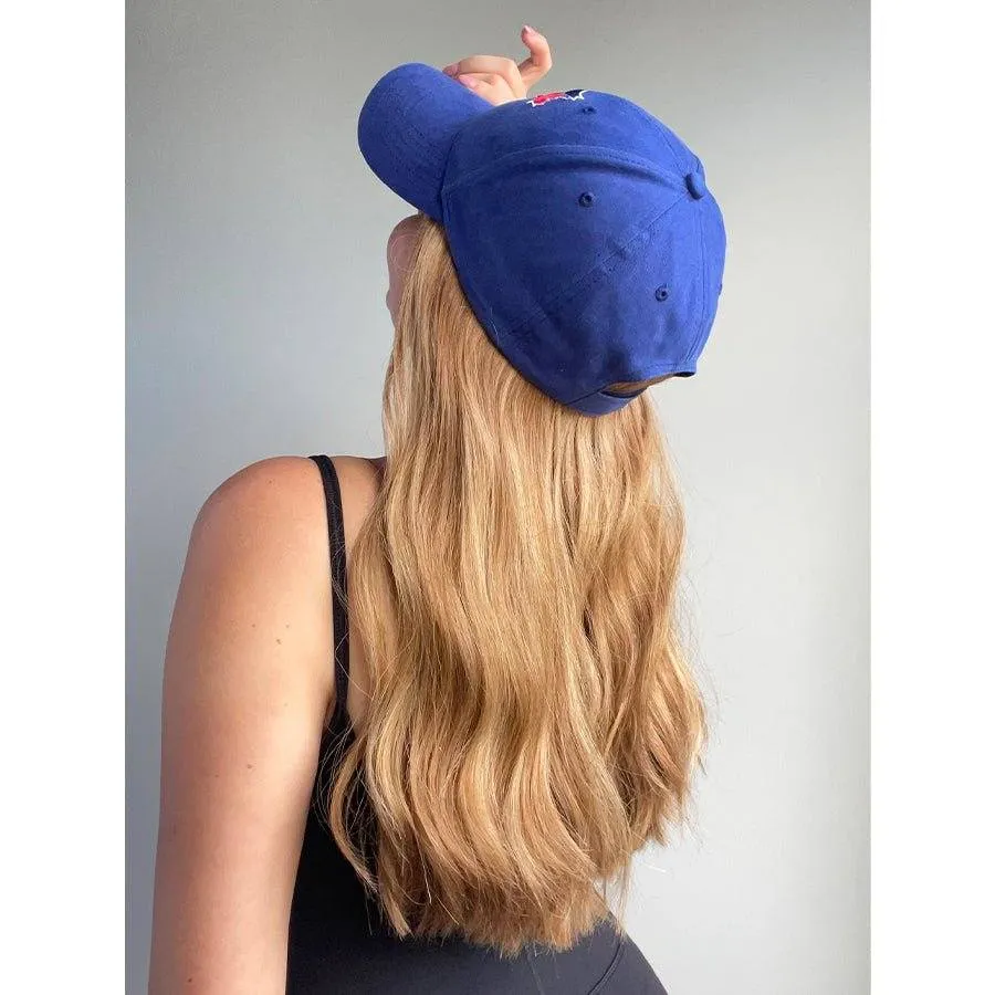 24" HatFall Wig Medium Blonde