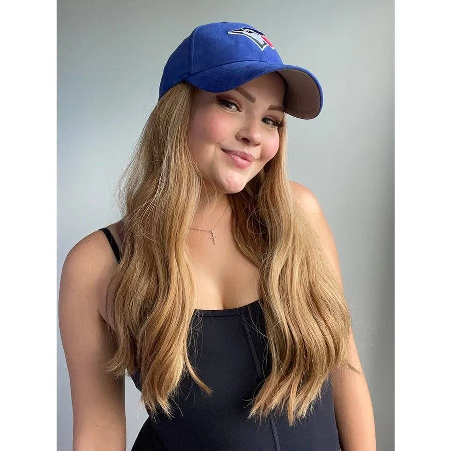 24" HatFall Wig Medium Blonde