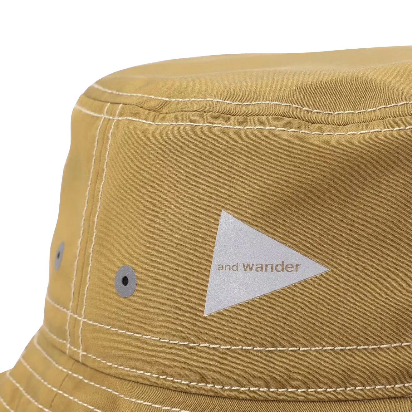 And Wander Pe/Co Hat Dark Beige