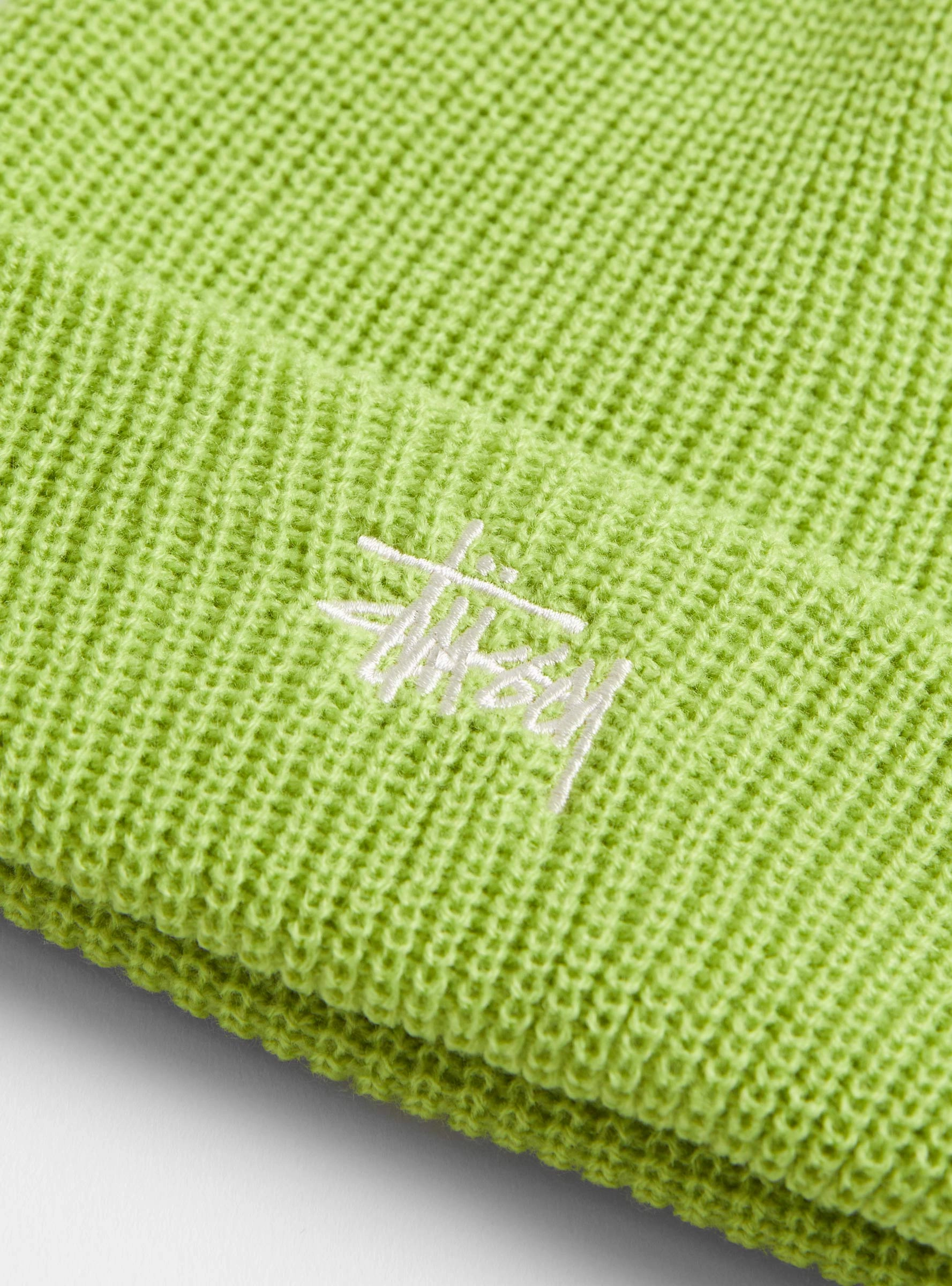 Basic Cuff Beanie Green Apple