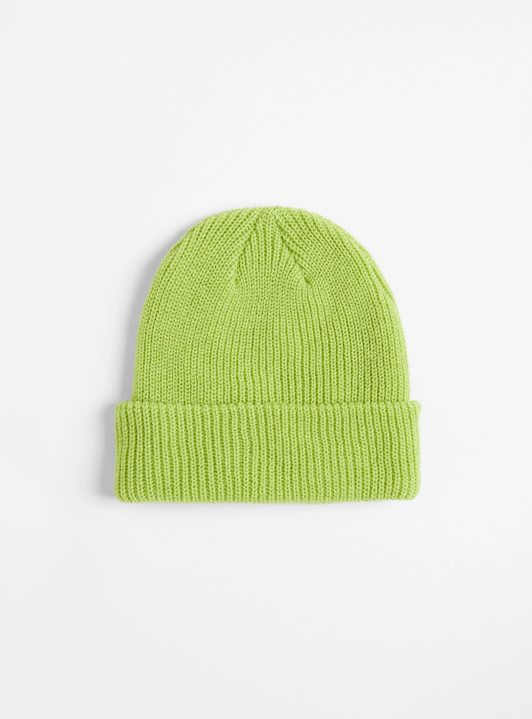 Basic Cuff Beanie Green Apple