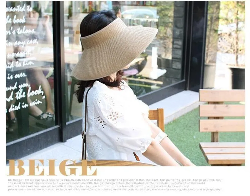 Beach Hats For Women Straw Hat UV Adult Parent-Child Hat