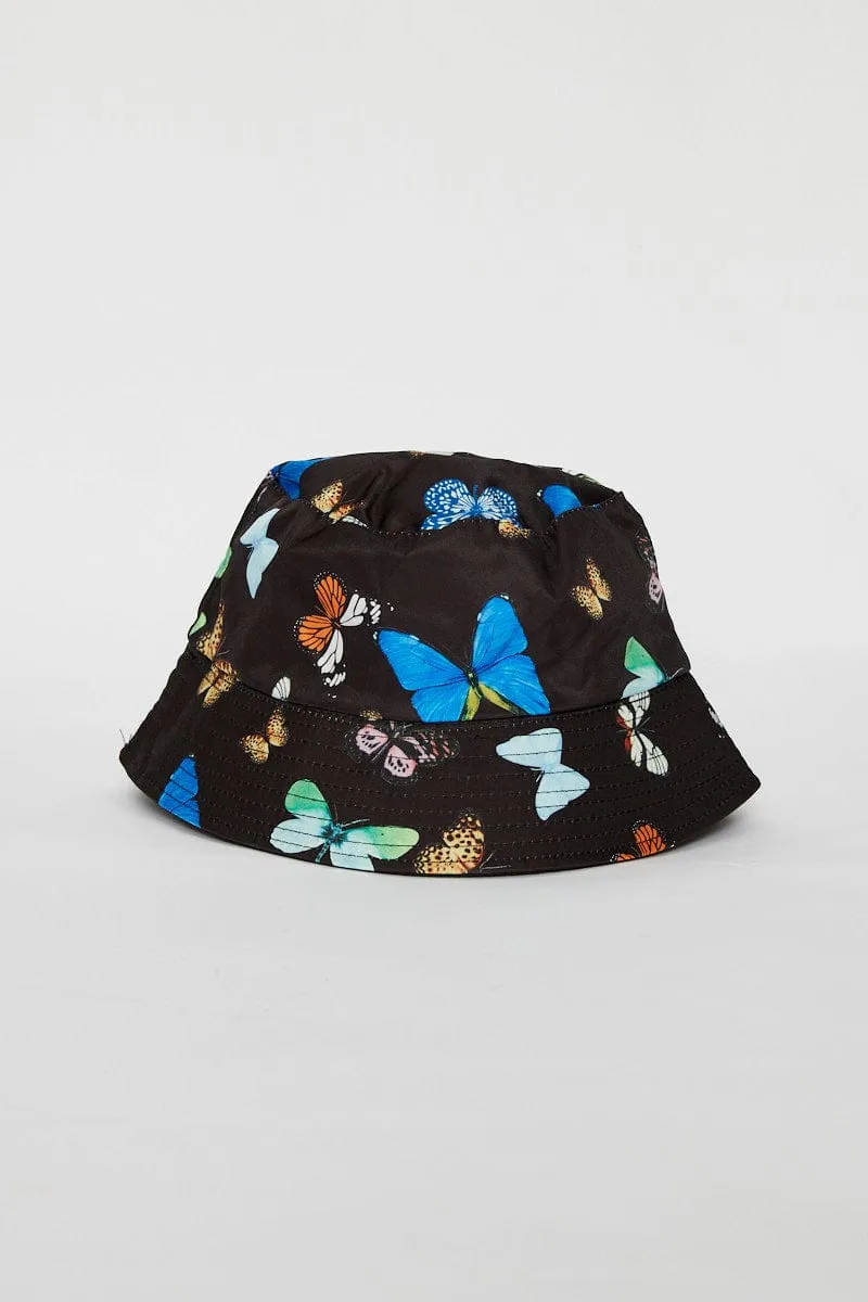 Black Bucket Hat