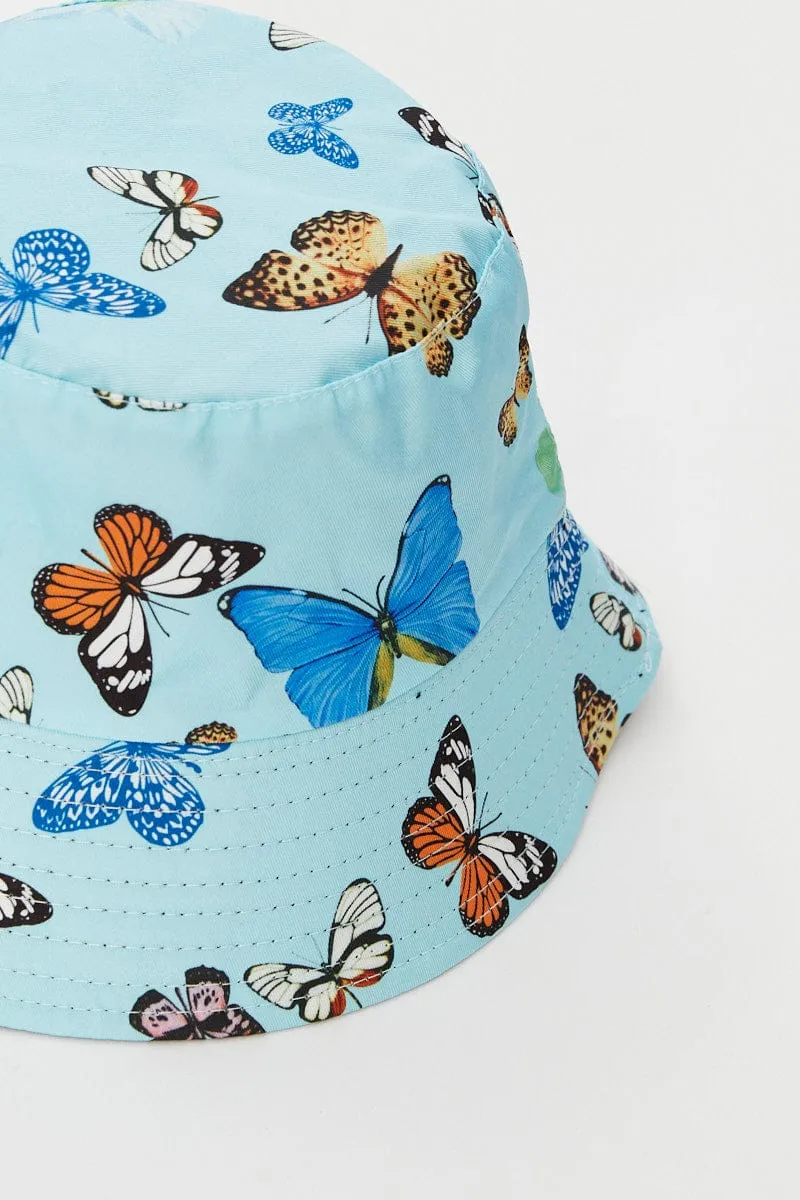 Blue Bucket Hat