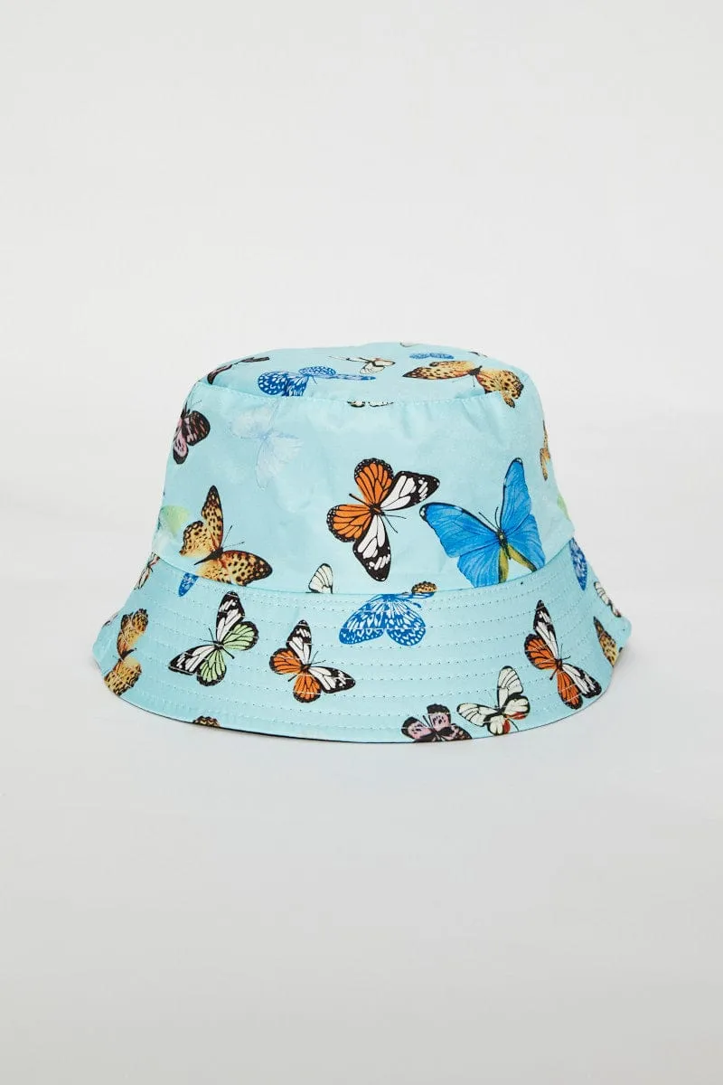 Blue Bucket Hat