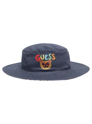 Blue Reversible Bear Hat (2-10)