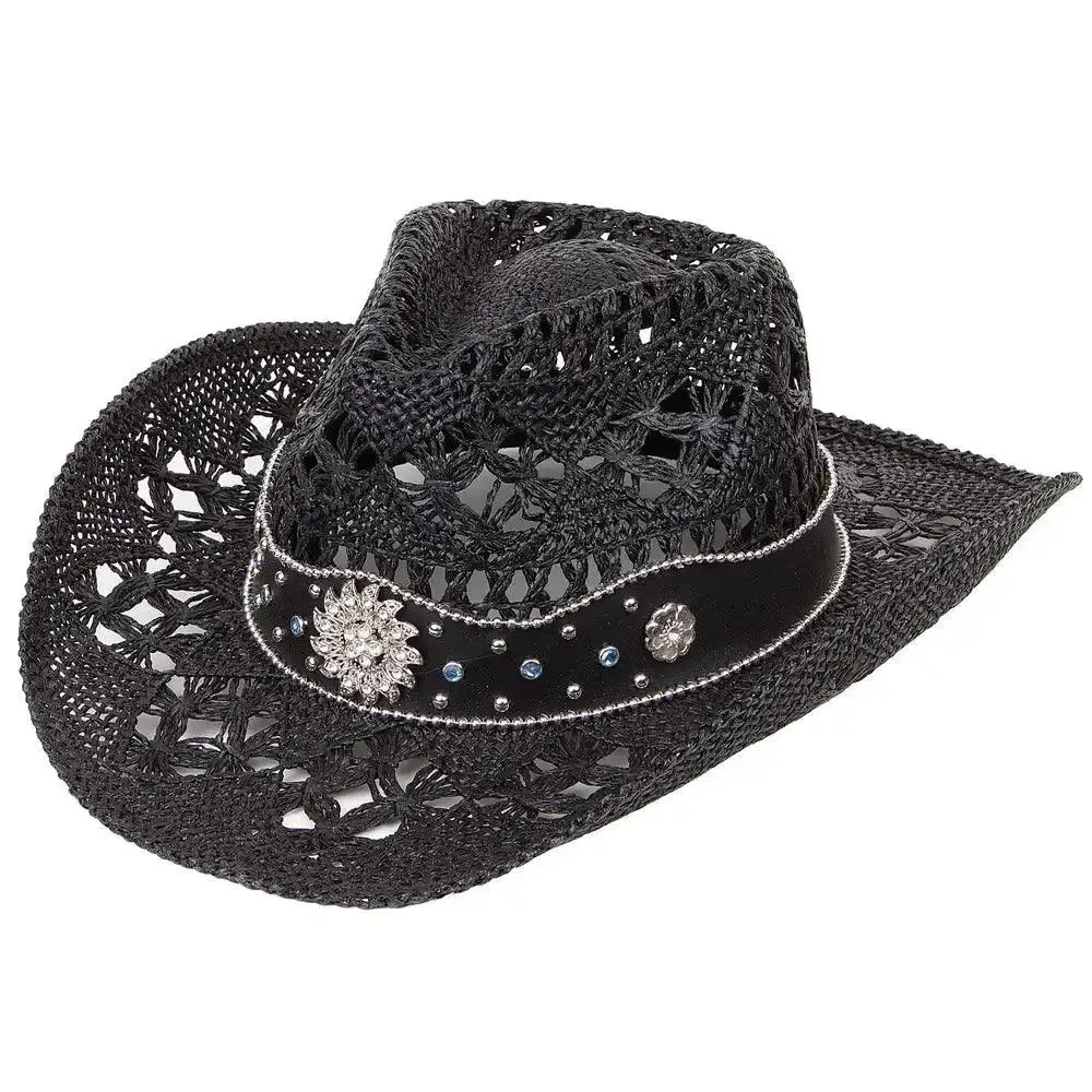 Deadwood Trading Jewelz- Toyo Straw Cowgirl Hat