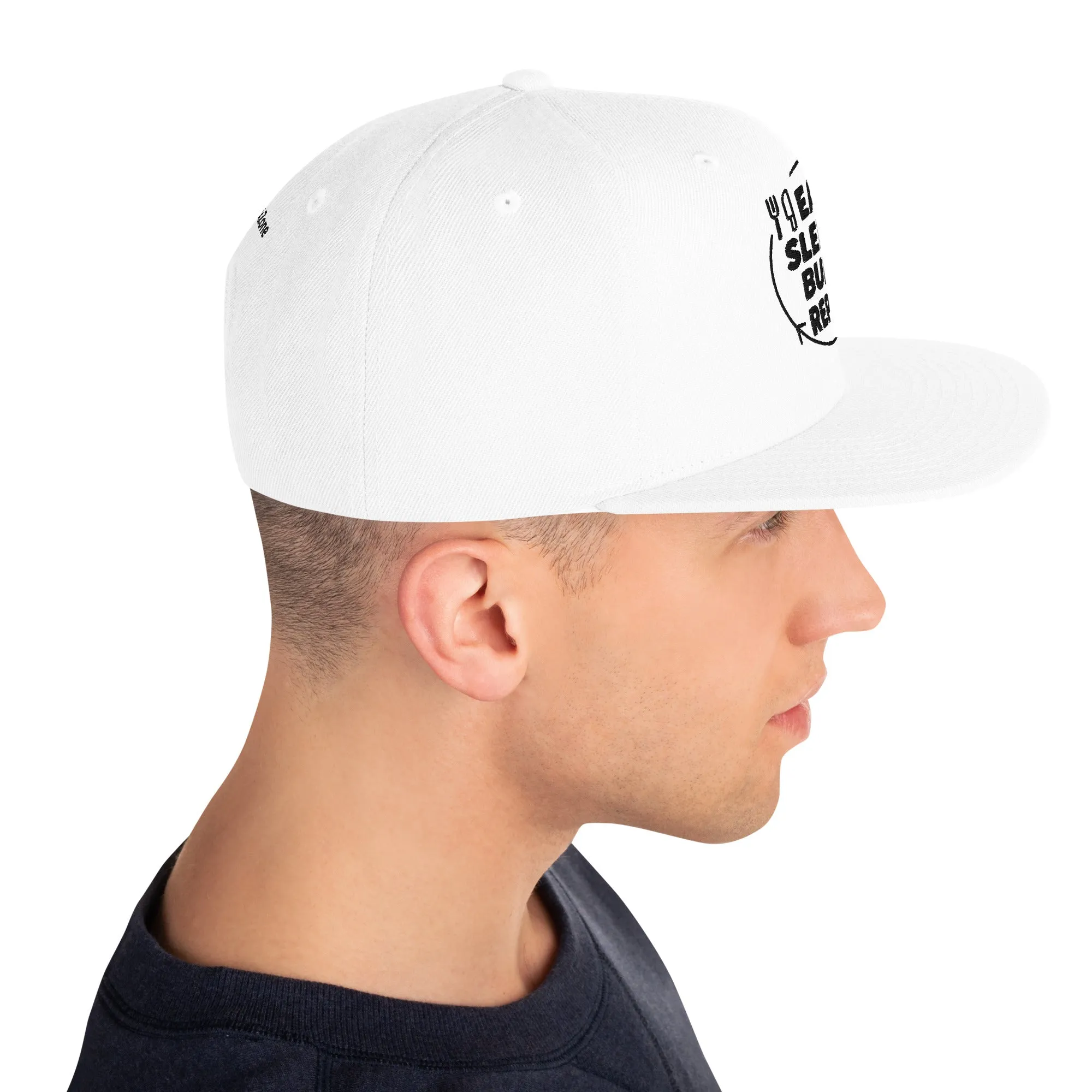 Eat. Sleep. Build. Repeat Hat