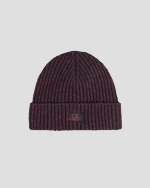 Fleece Knit Beanie Ketchup - Red