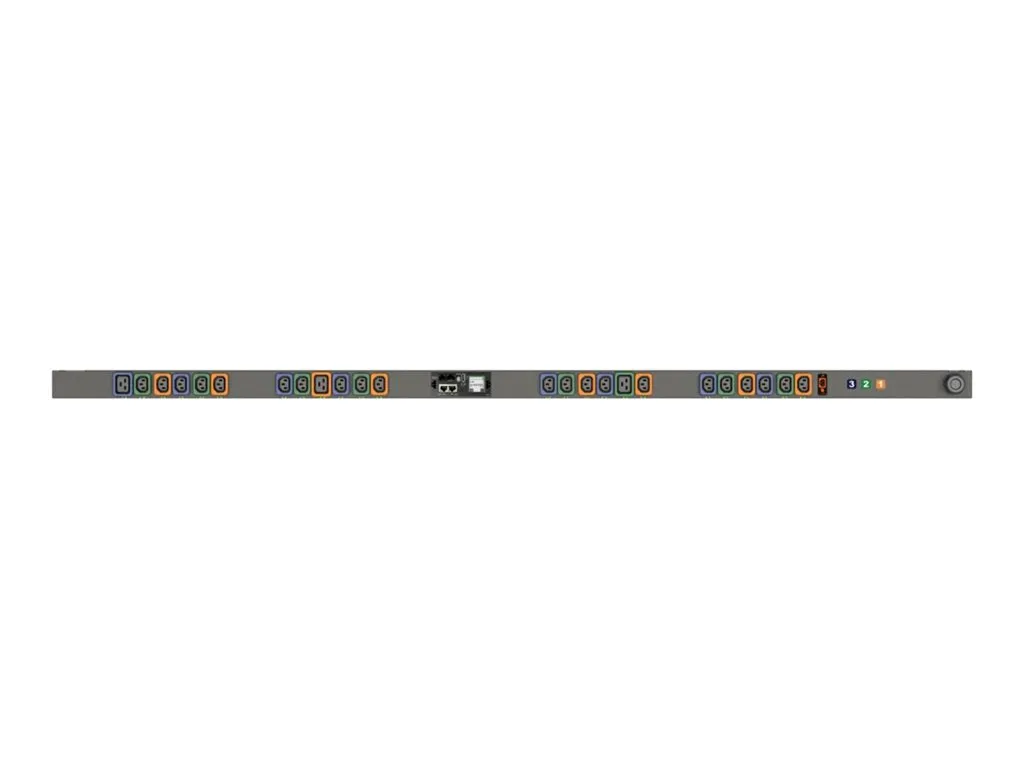 Geist Monitored Outlet Level EC MNR5MGB0-24PK38-2TL21A0A10-S-A - Power distribution unit (rack-mountable) - AC 100-120/200-240 VP6N20A1