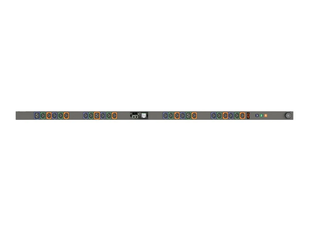 Geist Monitored Outlet Level EC MNR5MGB0-24PK38-2TL21A0A10-S-A - Power distribution unit (rack-mountable) - AC 100-120/200-240 VP6N20A1