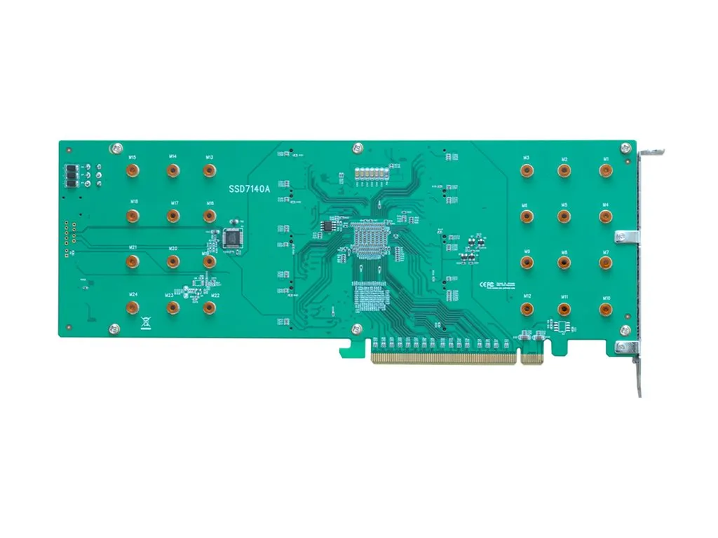 HighPoint Rocket 1108A - Storage controller - HBA - 8 Channel - M.2 NVMe Card - PCIe 3.0 x16 R1108A