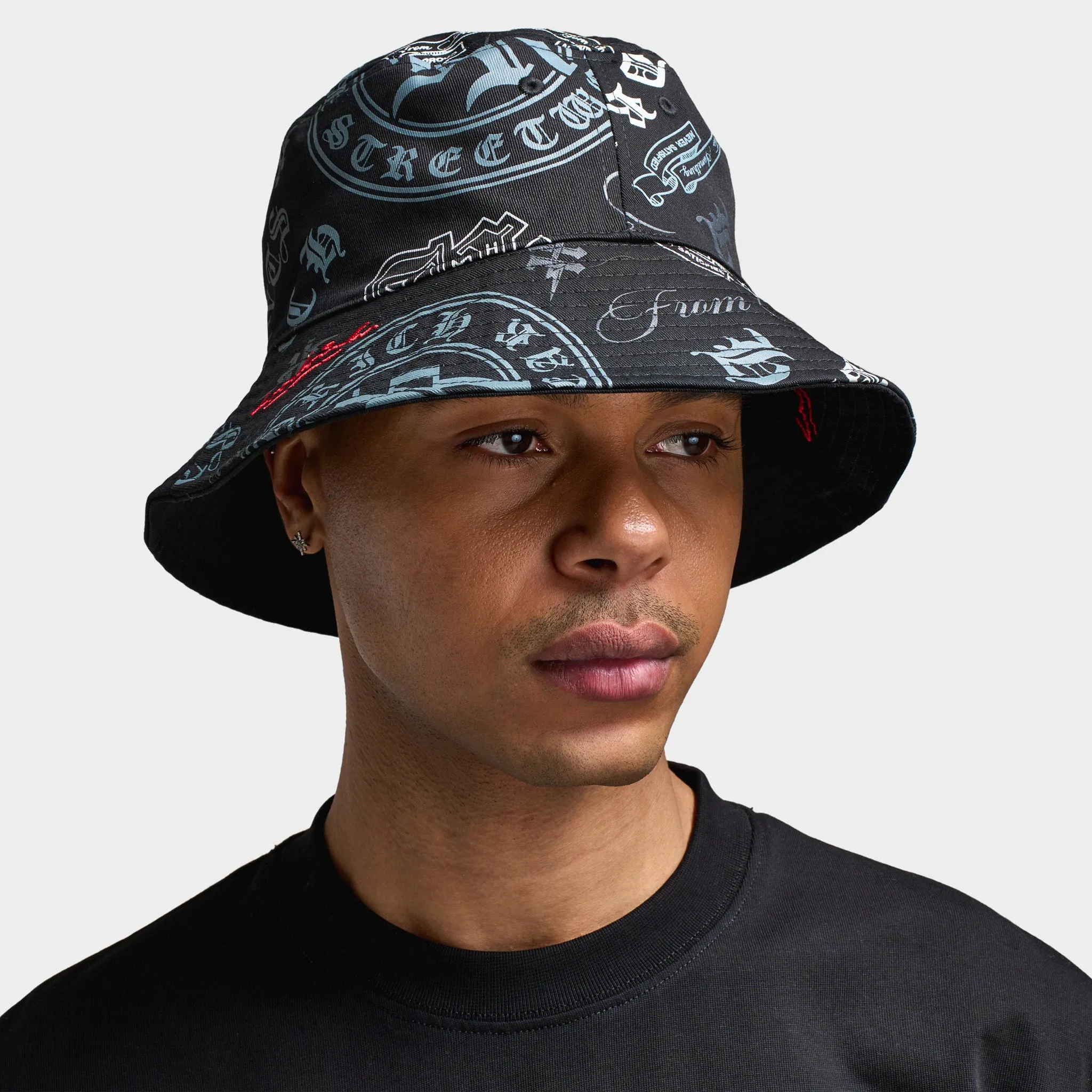 Hoodrich Gothtoss Reversible Bucket Hat Black / White