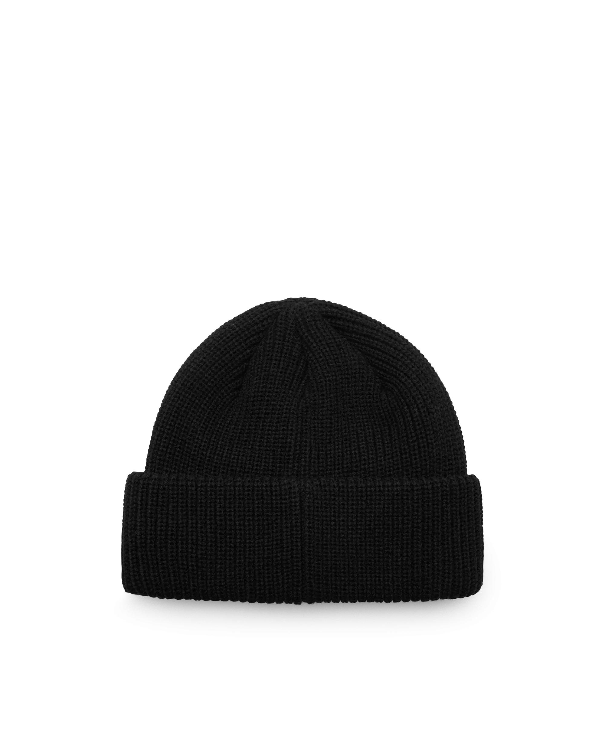 Logo Knit Ribbed Beanie