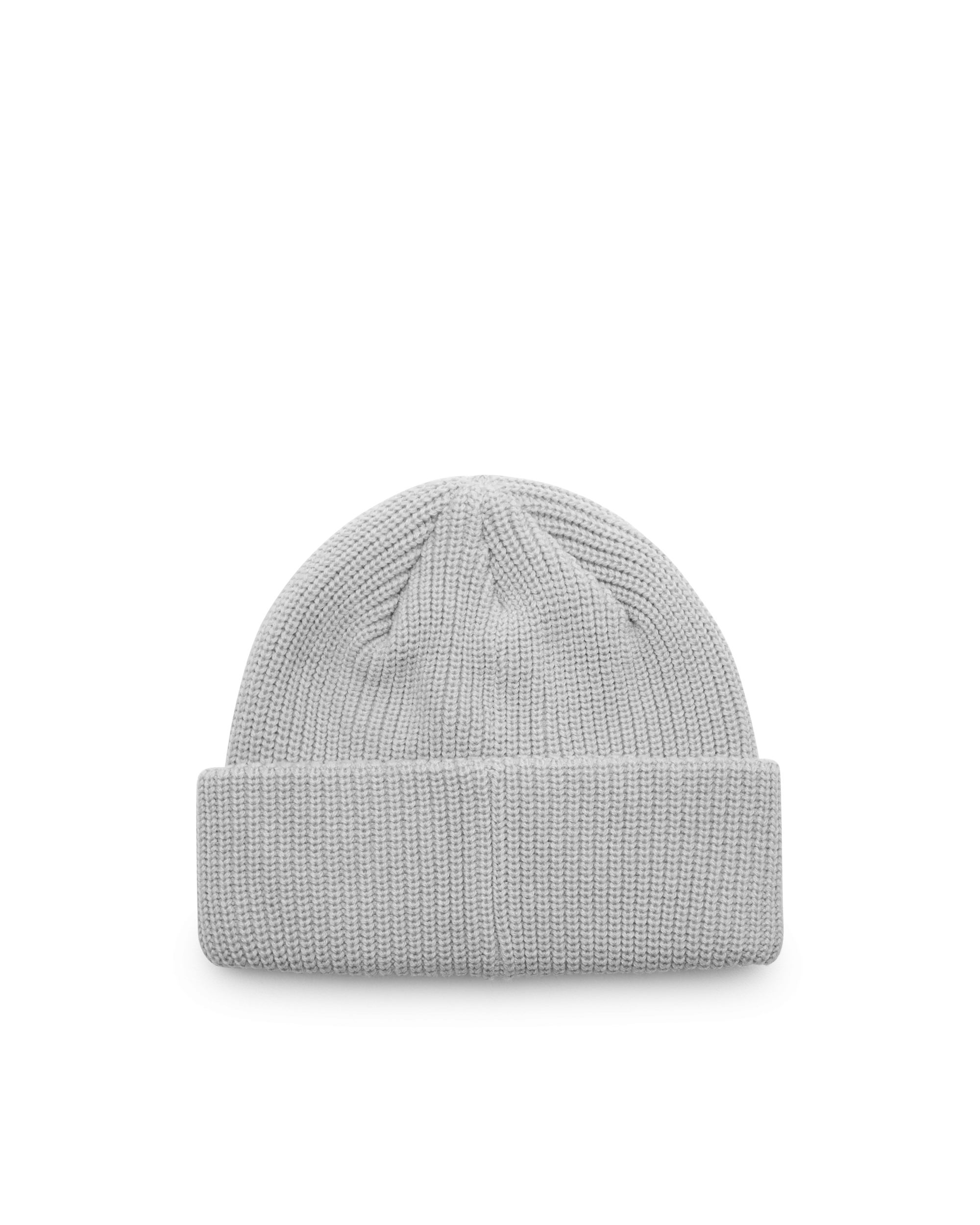 Logo Knit Ribbed Beanie