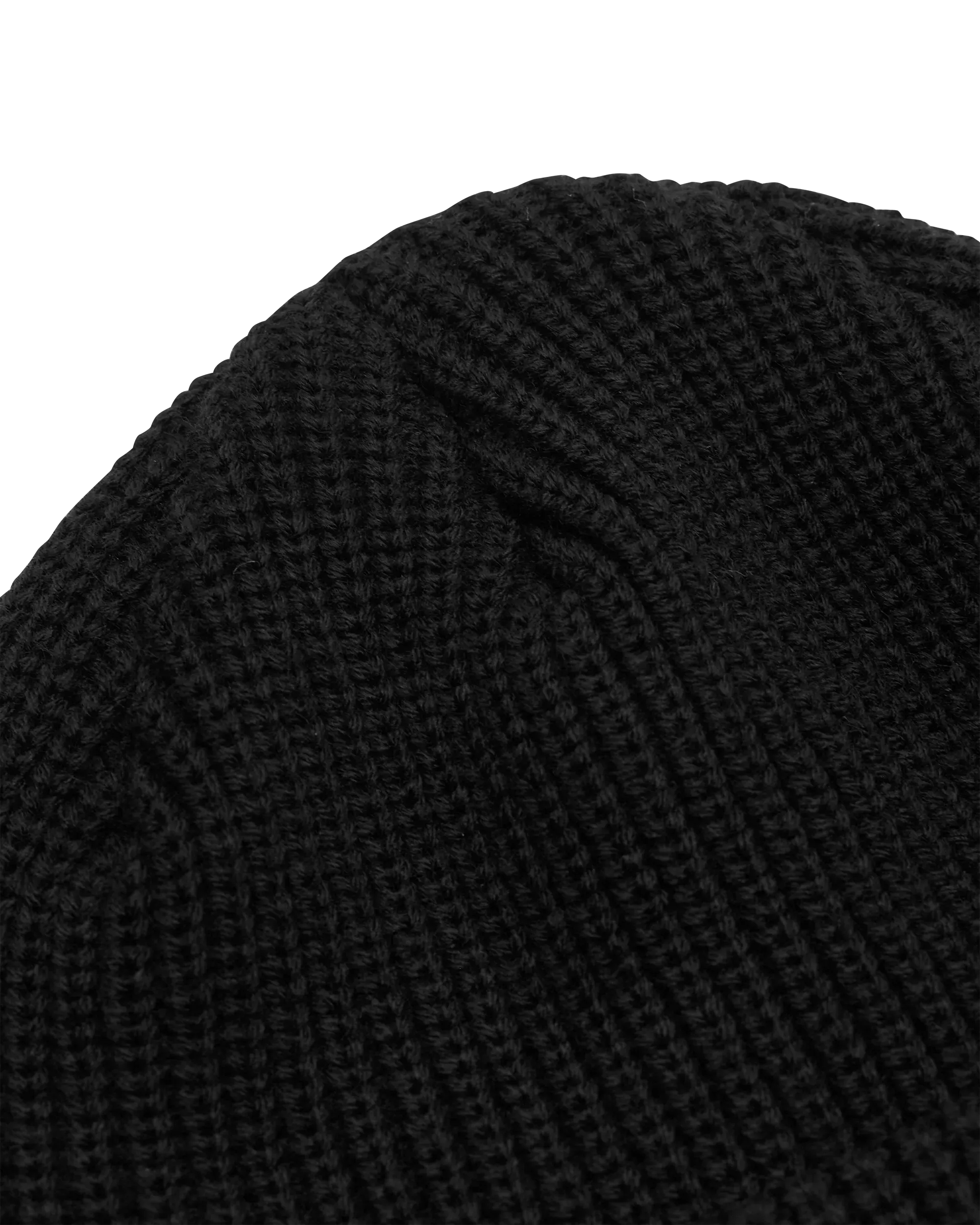 Logo Knit Ribbed Beanie