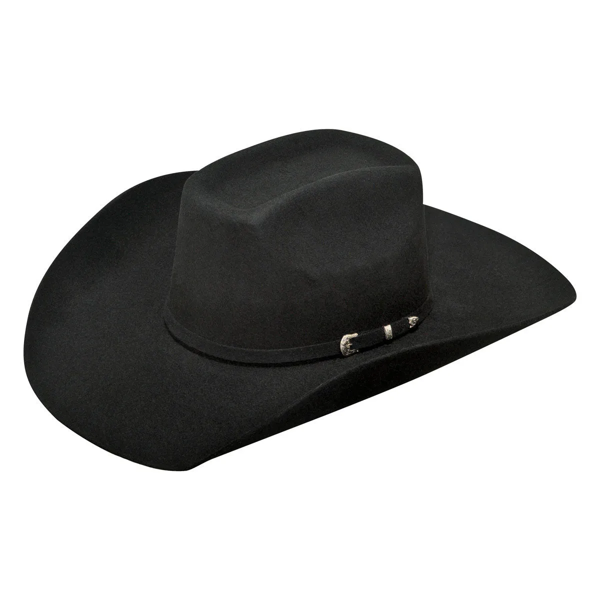 M&F 2X Wool Black Added Money Cowboy Hat A7520201