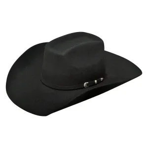 M&F 2X Wool Black Added Money Cowboy Hat A7520201