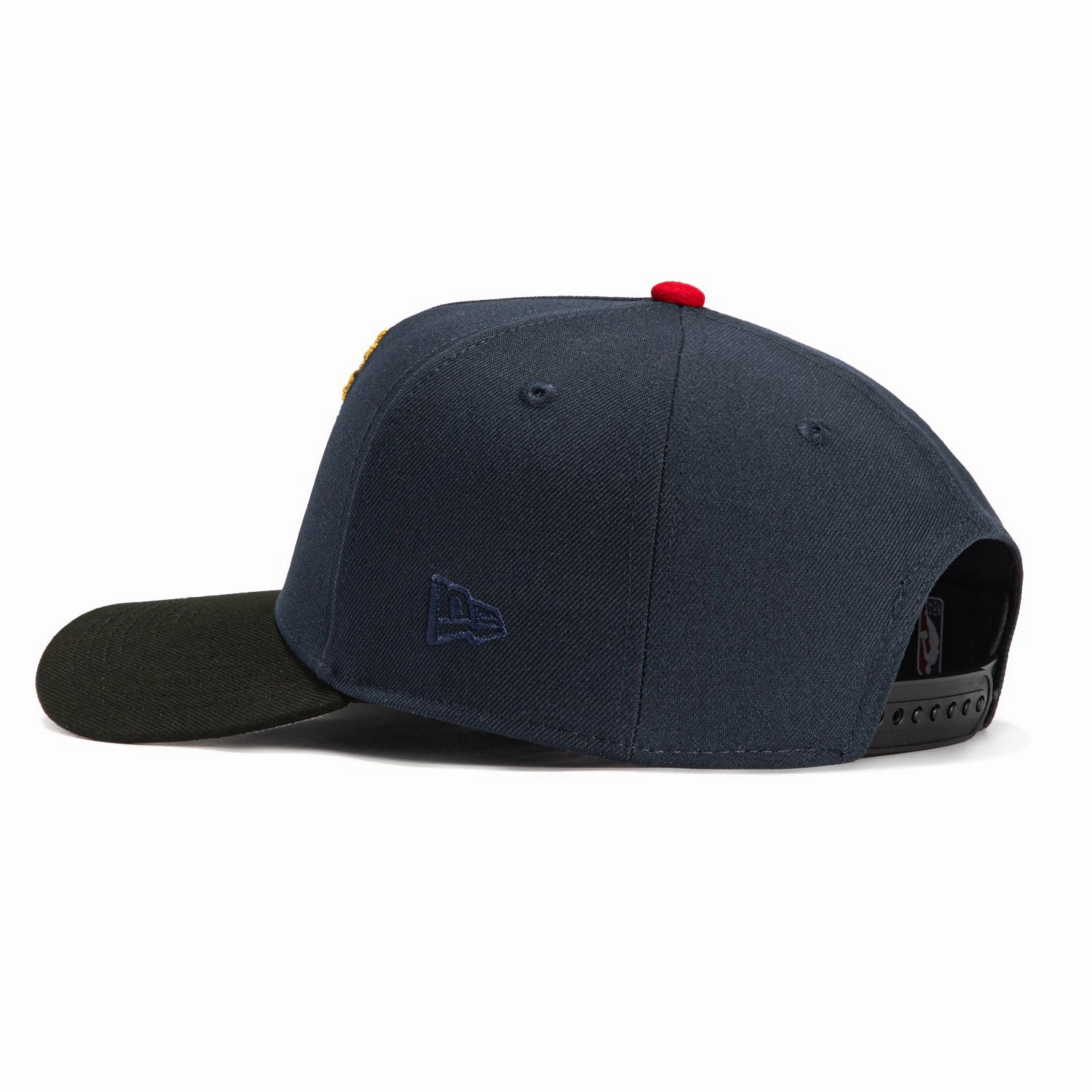 New Era 9Forty A-Frame Golden State Warriors 2025 City Edition Snapback Hat - Navy. Black