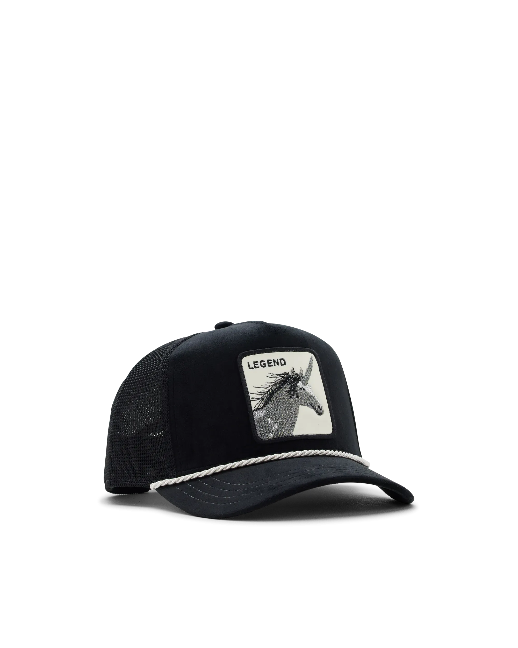 Onyx Legend Velvet Trucker Cap