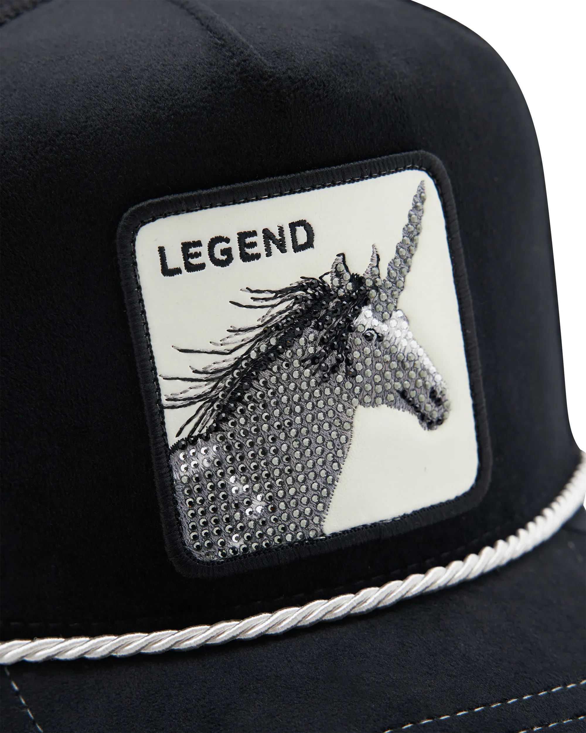 Onyx Legend Velvet Trucker Cap