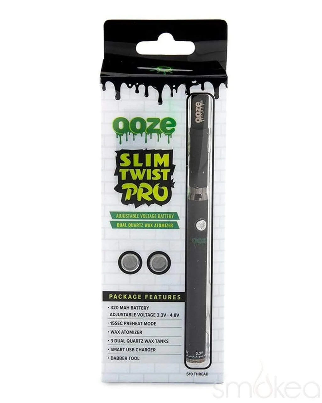 Ooze Slim Twist Pro Variable Voltage Vaporizer