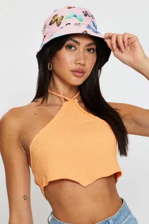Pink Bucket Hat