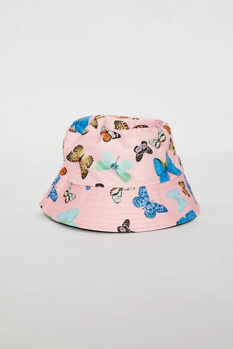 Pink Bucket Hat