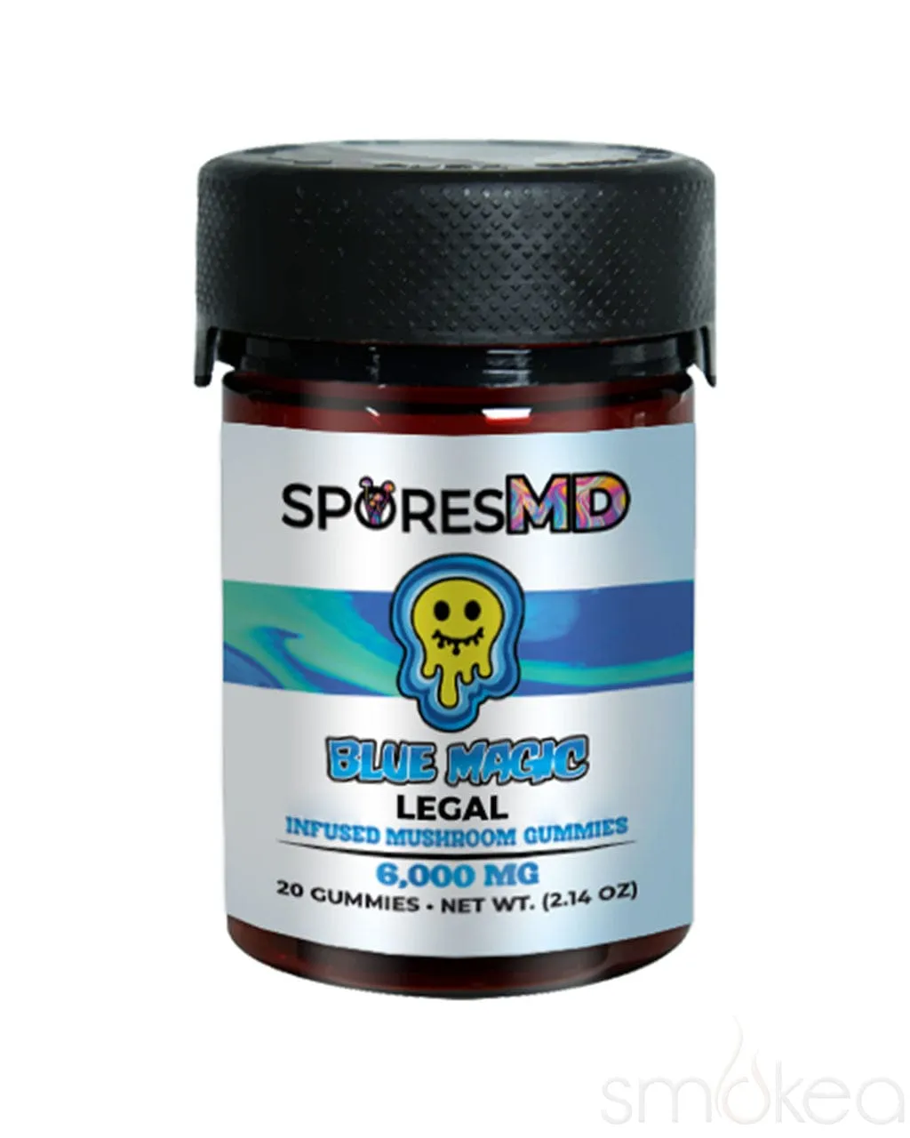 Spores MD Infused Mushroom Gummies - Blue Magic (20-Pack)