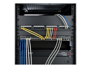 StarTech.com 10ft Red CAT6a Ethernet Cable, Snagless, S/FTP, 10G, LSZH - Patch cable - RJ-45 (M) to RJ-45 (M) - 10 ft - 0.2 in NLRD-10F-CAT6A-PATCH