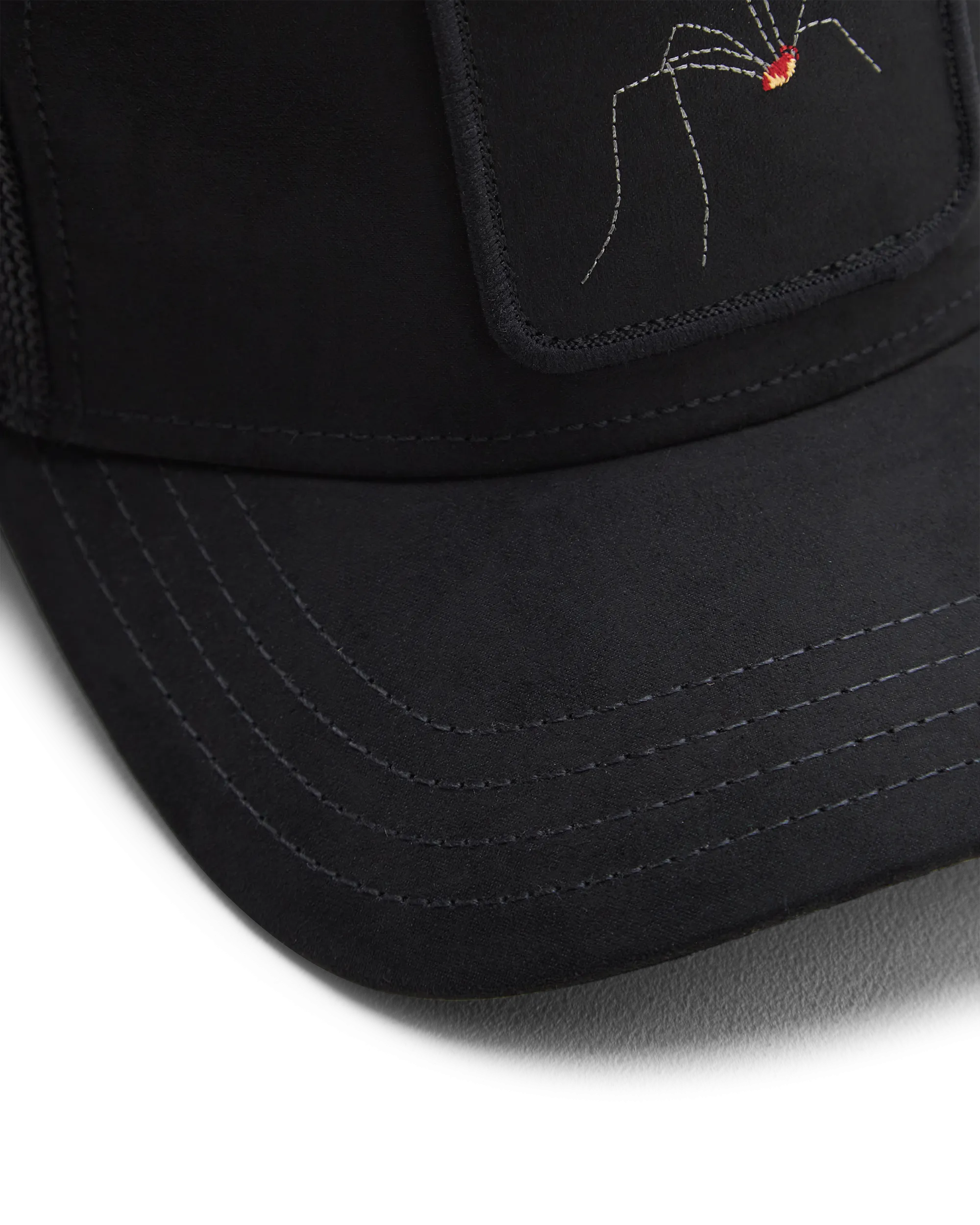 The Suede Spider Trucker Cap
