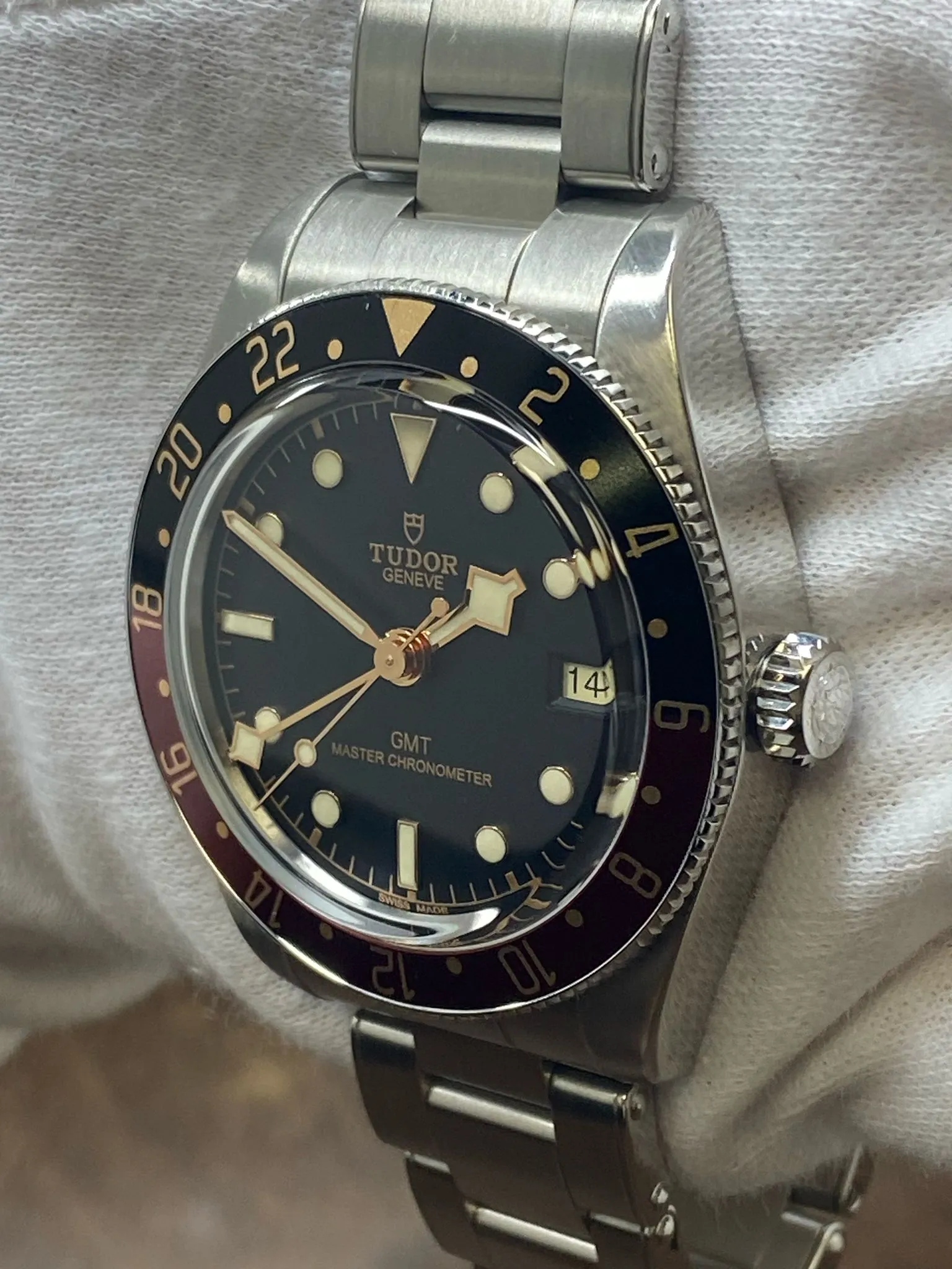 Tudor Black Bay 58 GMT 39mm 7939G1A0NRU Black Dial Automatic Men's Watch